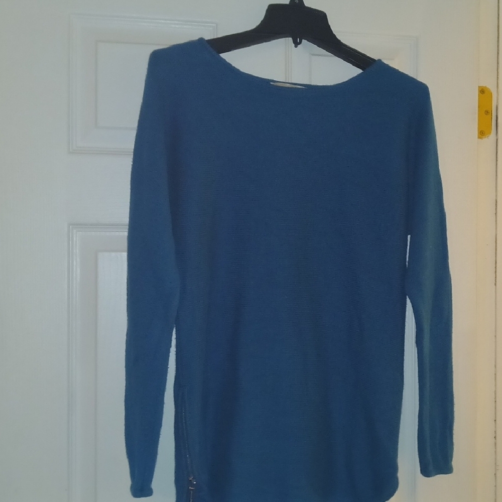 Michael Kors Vibrant Blue Knit Top